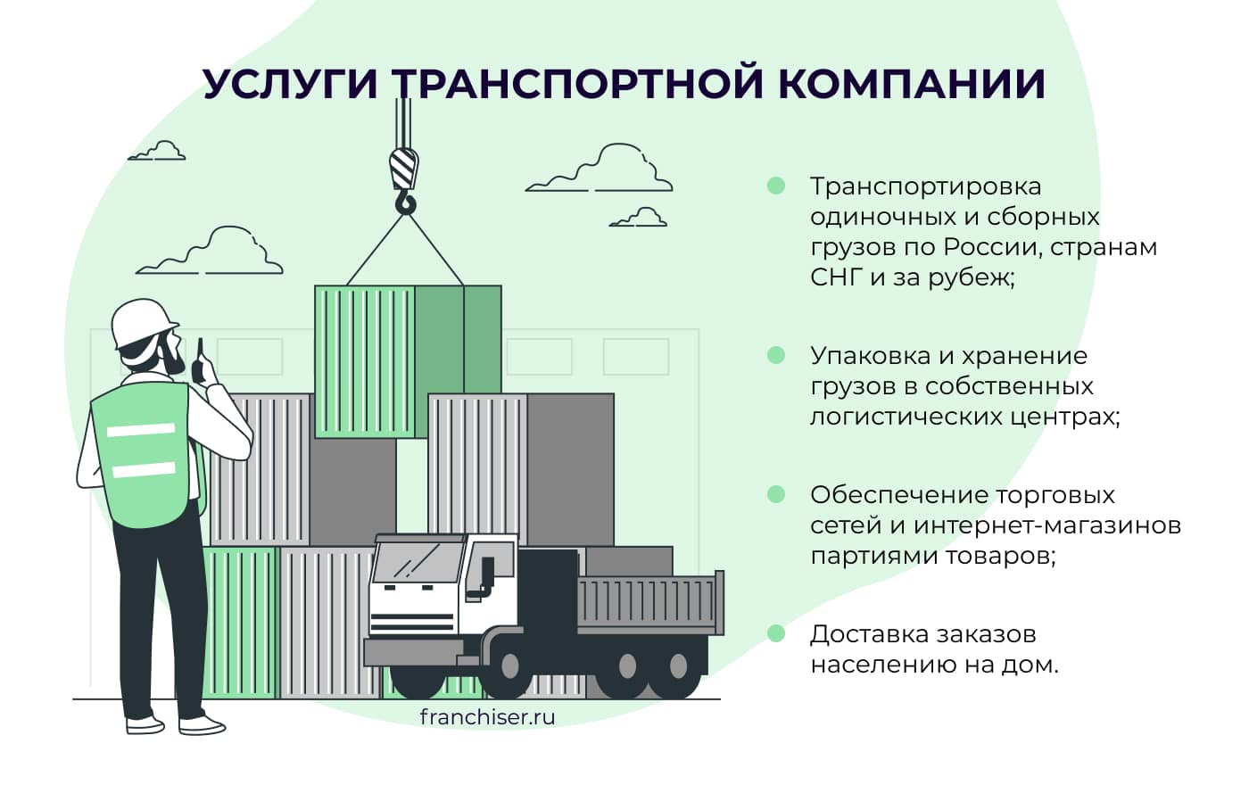 Франшизы по грузоперевозкам и логистике в России: ПЭК и Деловые линии